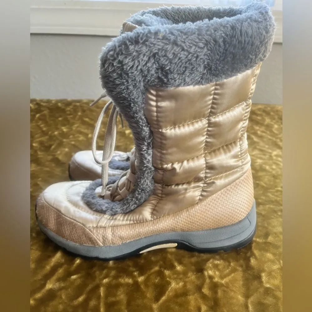 LANDS` END WOMEN`S BOOTS 8B GRAY BRONZE - Image 4