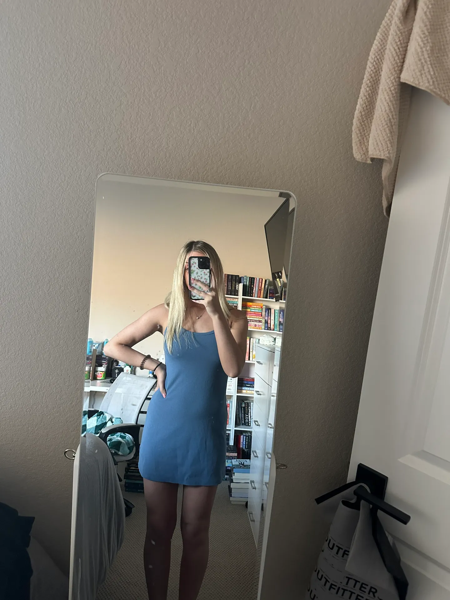 Outfitters Blue Dress - Image 4