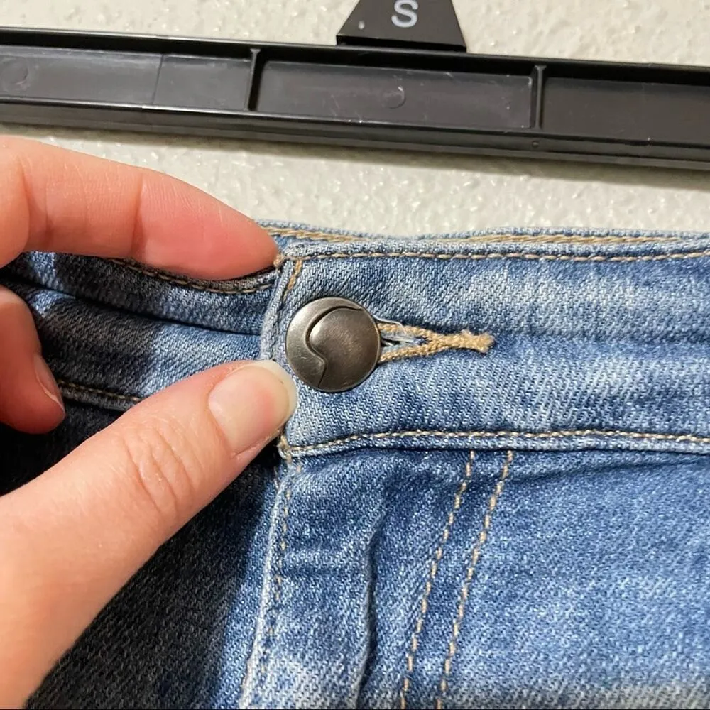 Joes Jeans distressed MCKAYLA cut off shorts Womens 25 Blue Denim Beachy Casual - Image 4