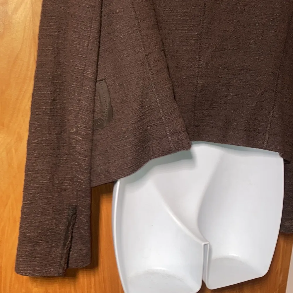 Brown Banana Republic Open Jacket Size 4 - Image 8