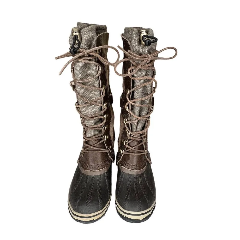 Sorel Conquest Carly II Boots Brown Women’s Size 6.5 - Image 3