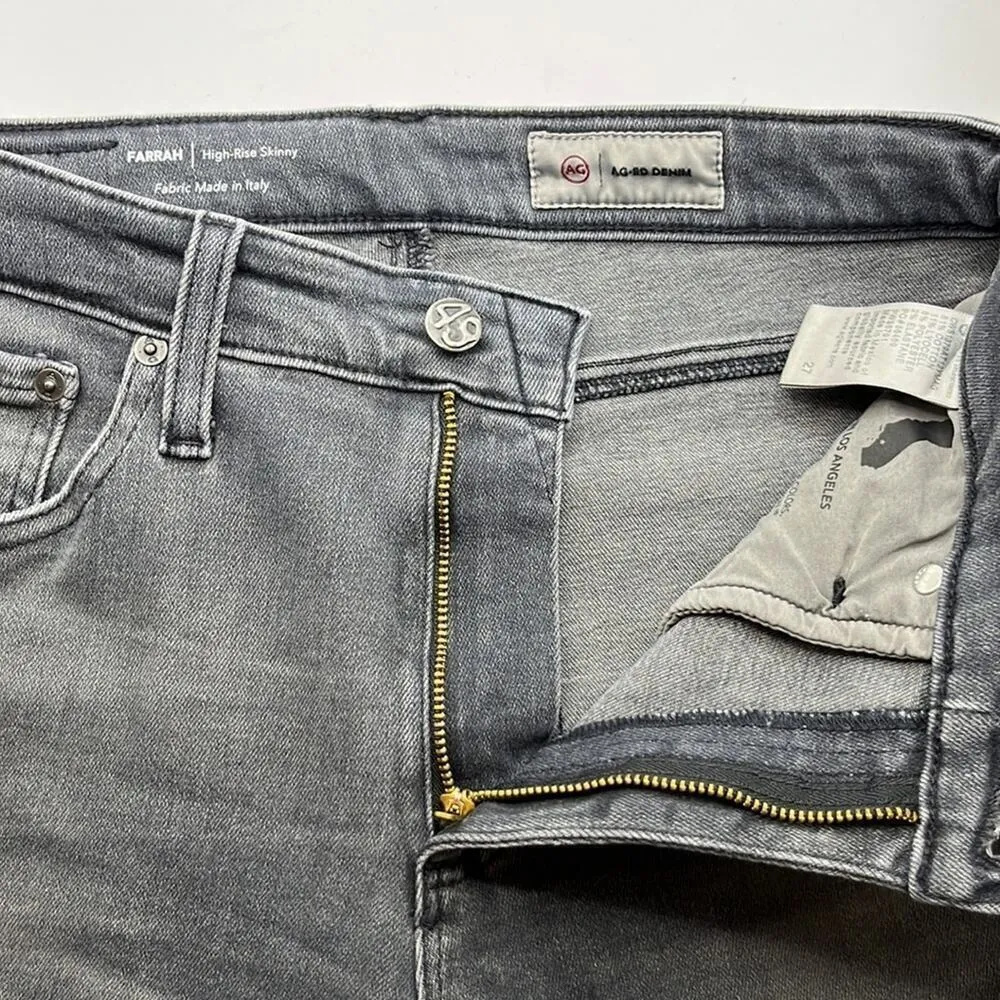 Ag Adriano Goldschmied Farrah High Rise Skinny Size 27 - Image 16