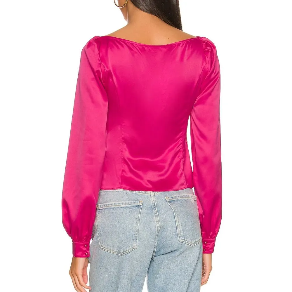 Majorelle Revolve Waldorf Top in Paradise Pink - Image 12