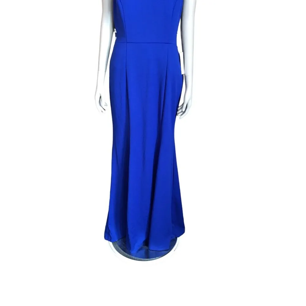 NWT Xtraordinary Royal Blue and Silver Maxi Dress - Image 3
