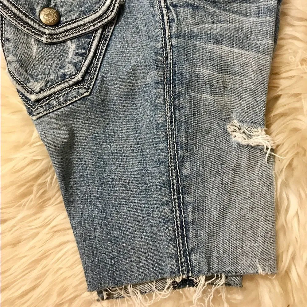 Guess Cut-Off Denim Shorts‎ - Image 4