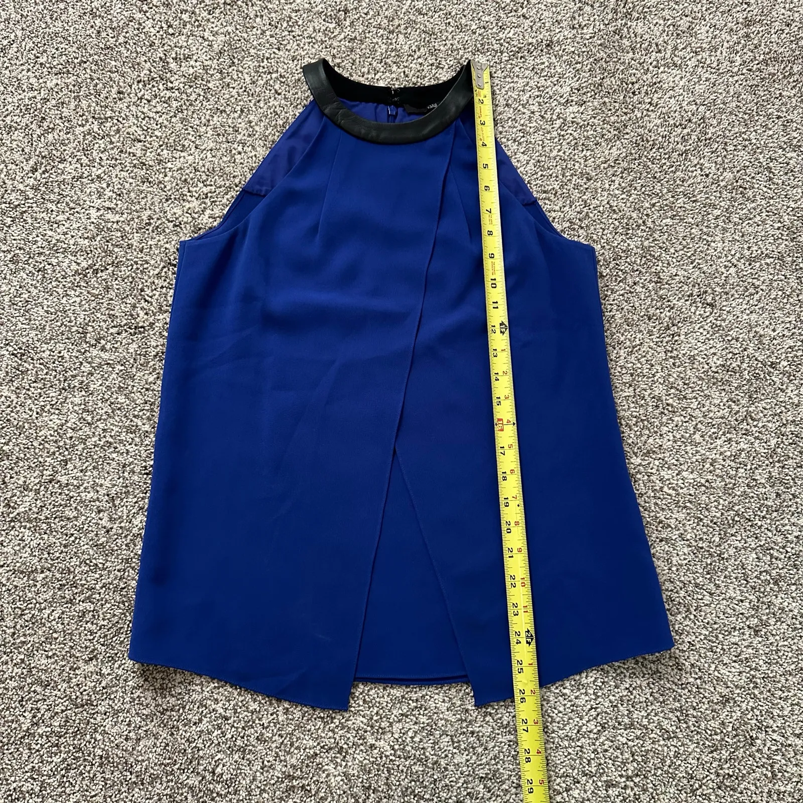 Tibi royal blue sleeveless top - Image 8