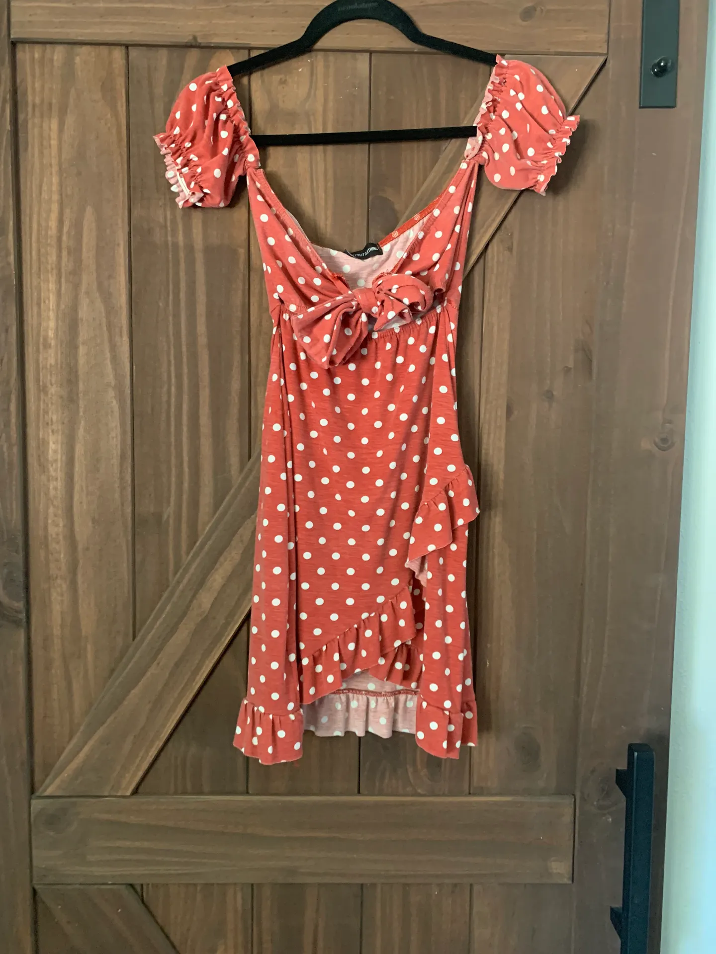 Pink Polka Dot Dress - Image 2