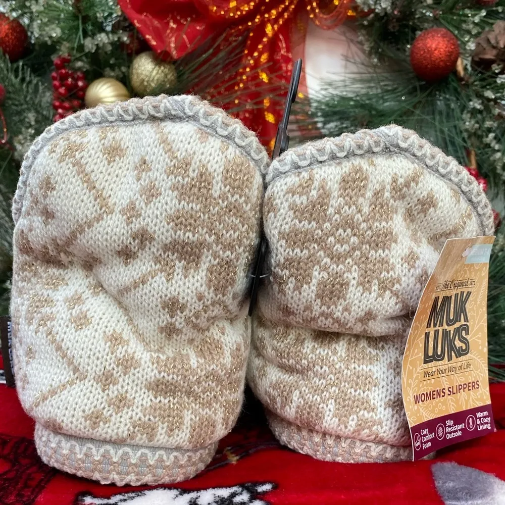 Women's Muk Lucks Amira Slippers Size 7 - Image 5