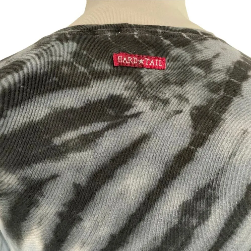Hard Tail Forever Size XS Top Long Sleeve Shirt Tee Tie Dye - Image 5