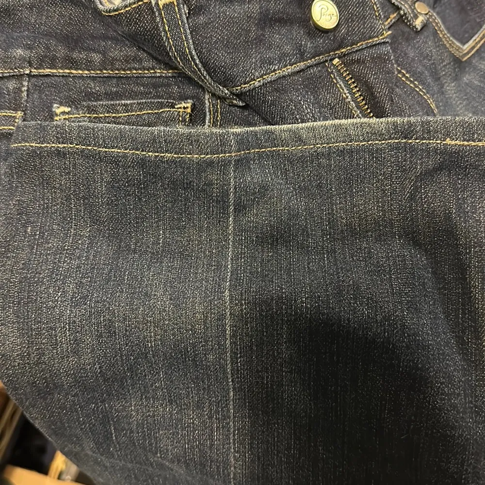 PAIGE Flare bootcut Hidden Hills High Rise jeans 28 - Image 7