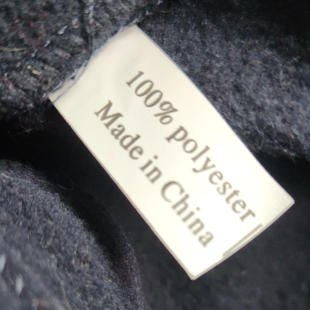 Labatt Blue Real Hockey Fleece Winter Hat Navy - Image 5