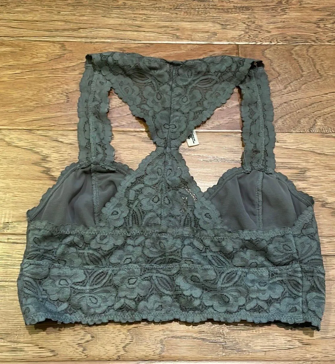 Gray Bralette Size Small - Image 2