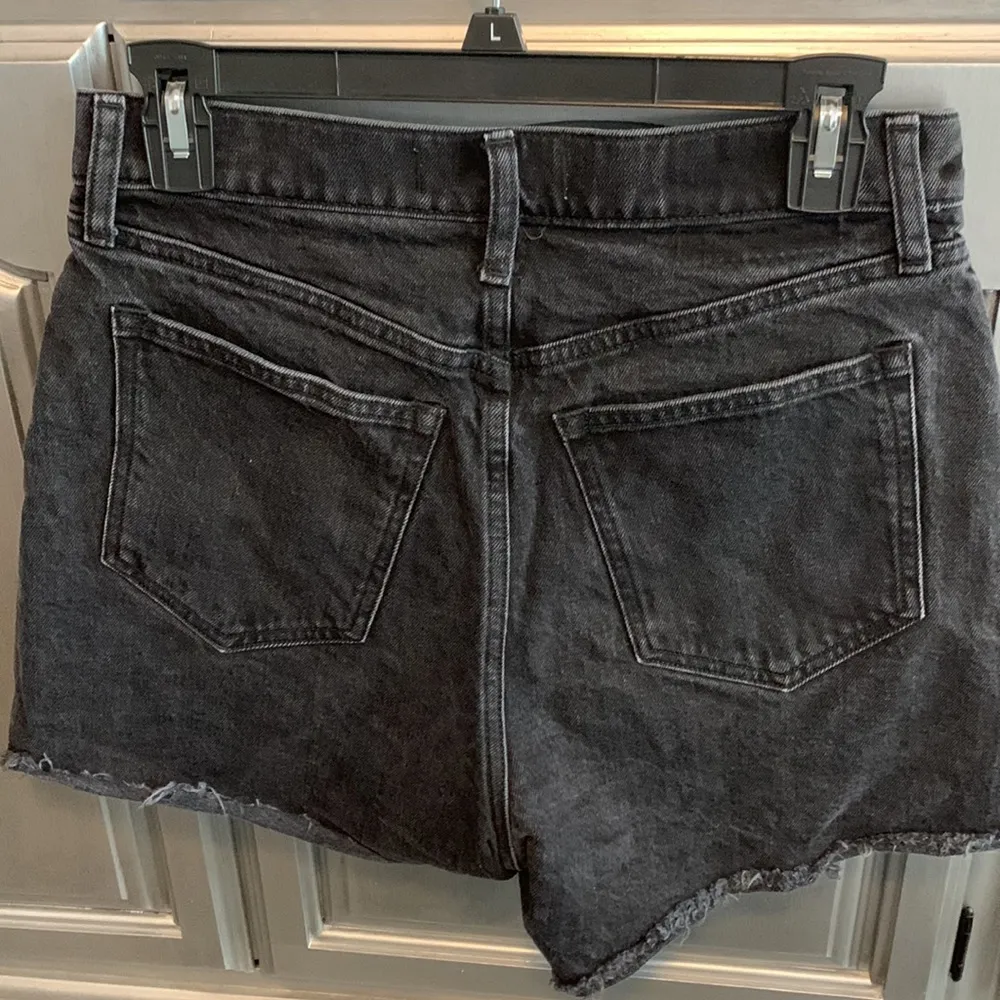 Abercrombie dad short high rise curve love black women’s 27 - Image 3
