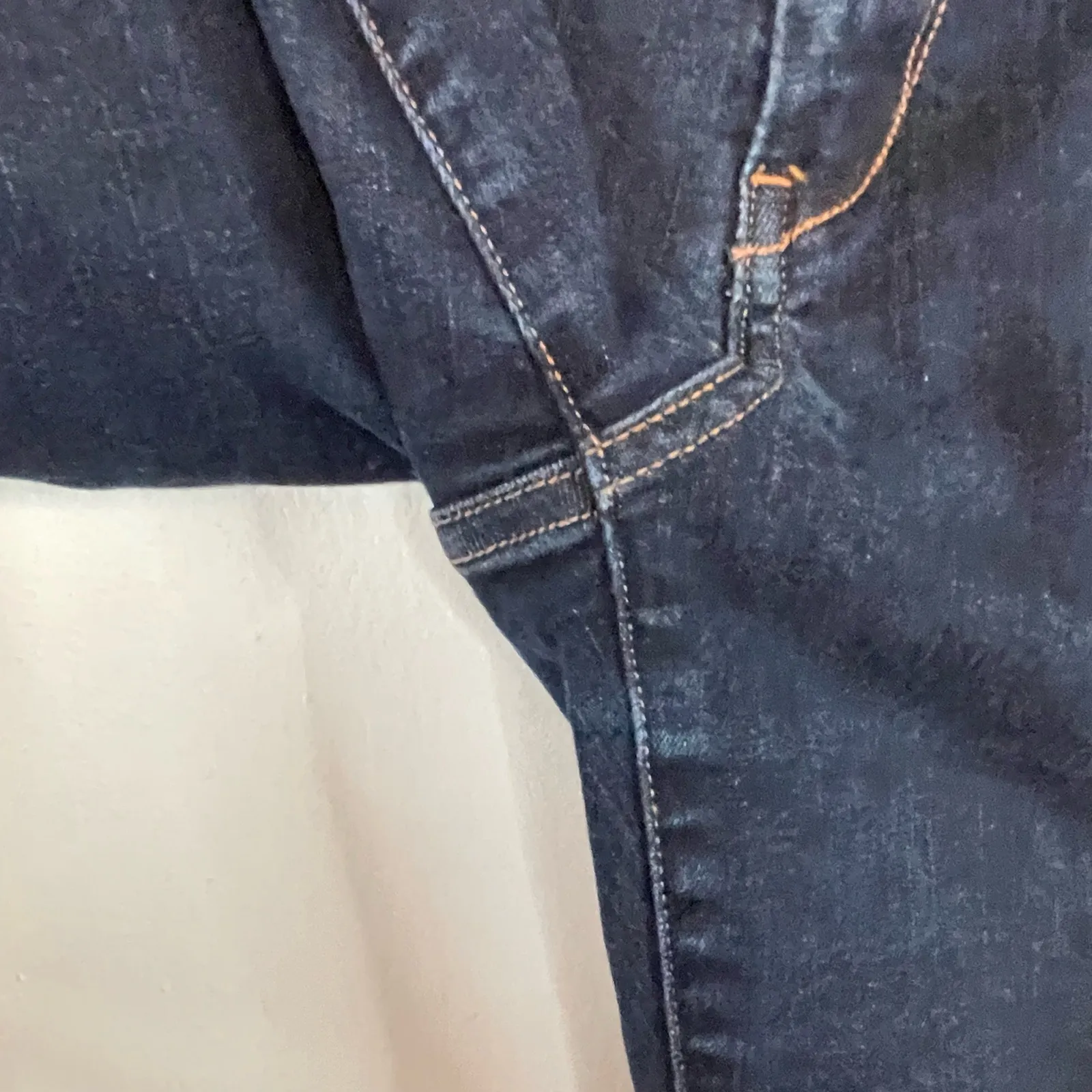 Banana Republic Skinny Jeans 30 Denim Casual Dark Rinse Womens Mid Rise - Image 2