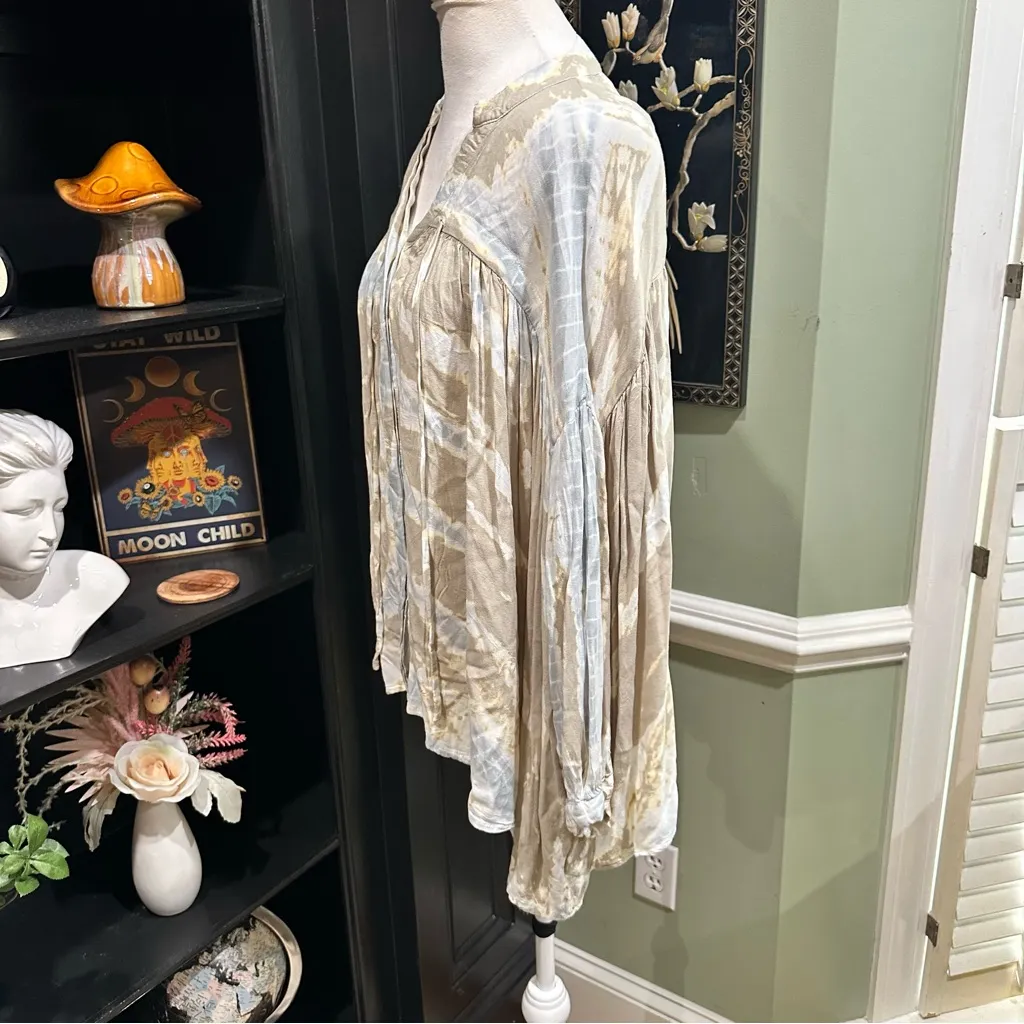 Young Fabulous & Broke Tie-Dye Boho Blouse Size: Approx. Medium/Large - no tag - Image 9