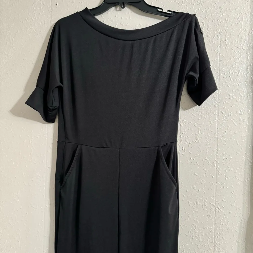 Jumpsuit with pockets Black Size M - Image 8