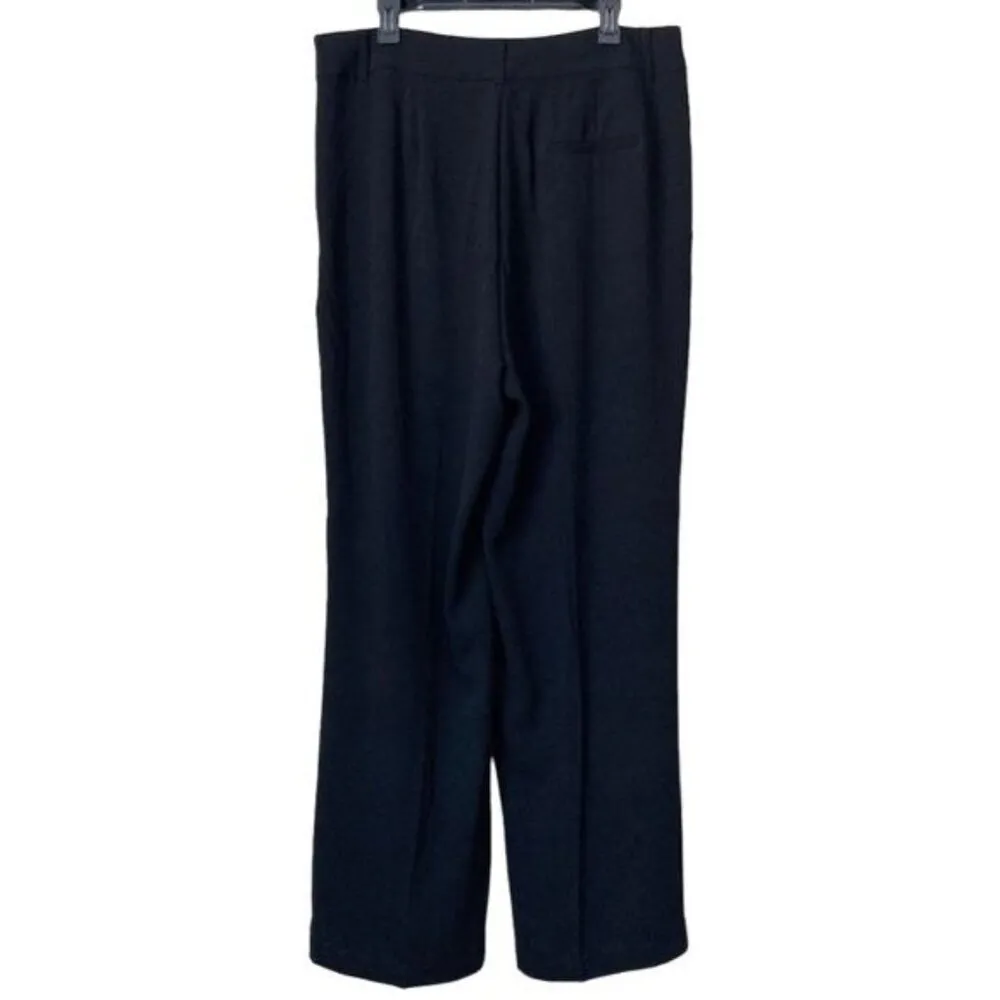 NEW City Chic High Rise Wide Leg Essential Black Trouser Pants Size 14 - Image 9
