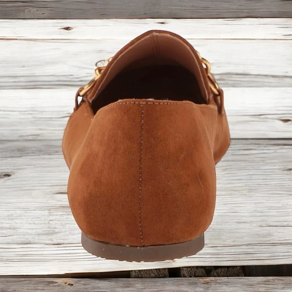 NWT Espirit Binnie Loafer Flat. Tan 8.5 - Image 4