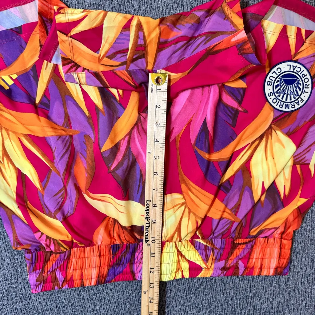 Adidas X Farm Rio Pacer Shorts Size XL - Image 15