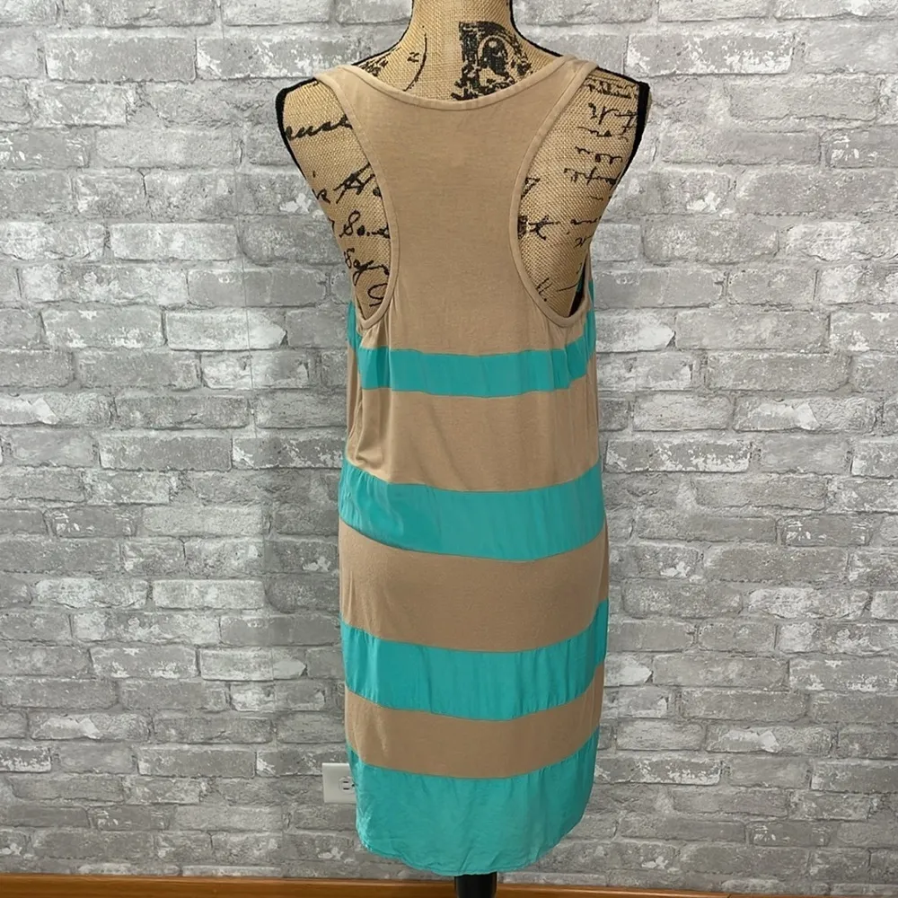 Ali Ra Silk Striped Tank Dress - Image 4