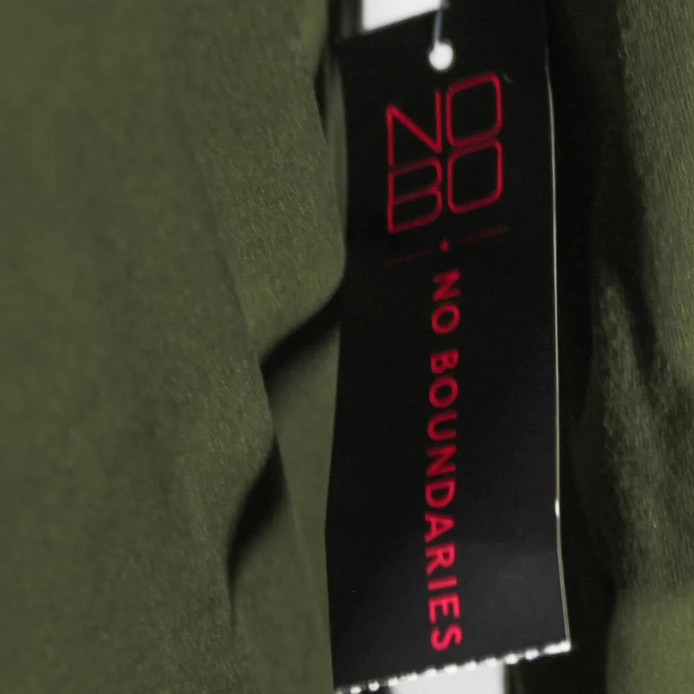 Casual Neutral Olive Toned Green Dress with Black Leather Belt NWT - Image 12