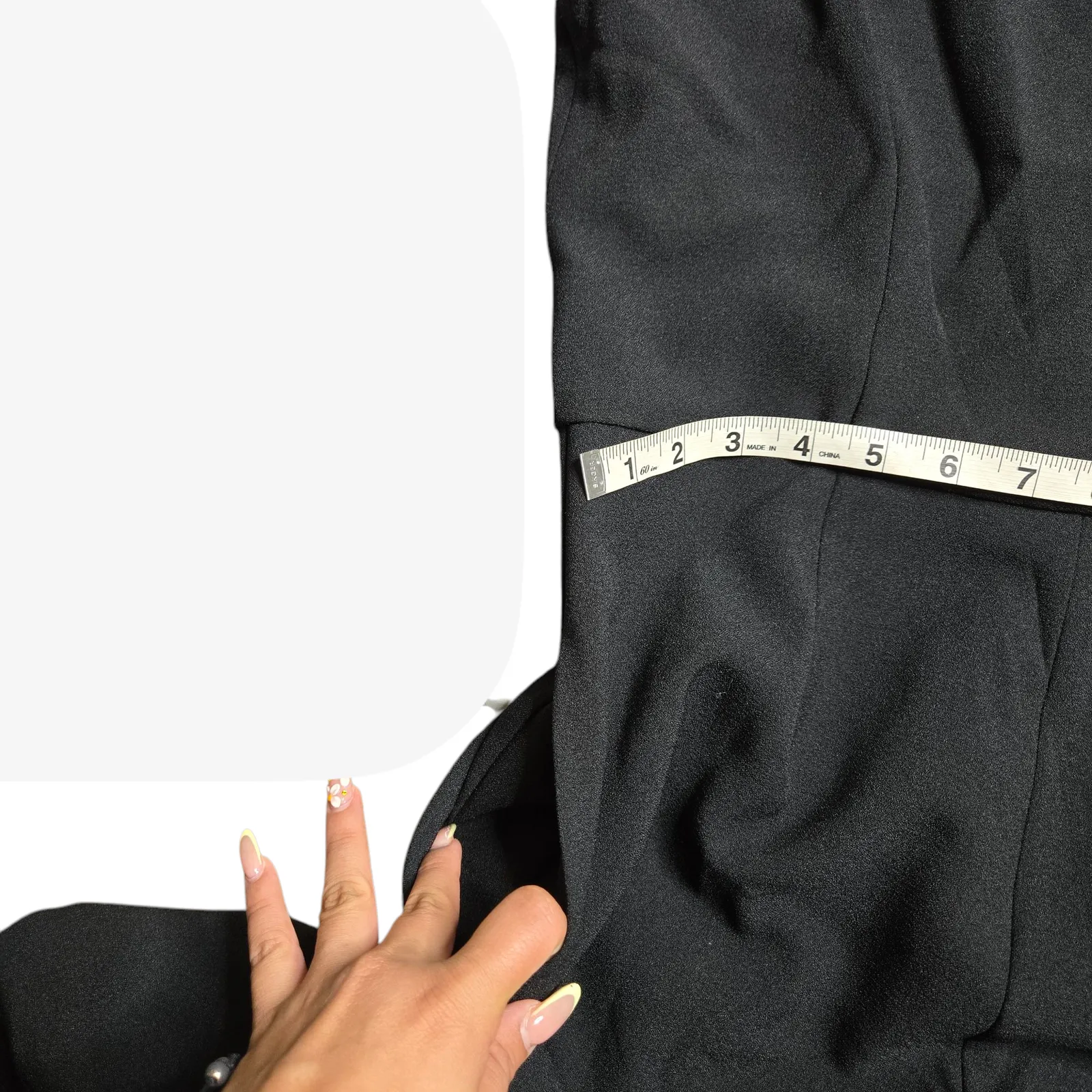 Donna Ricco New York Black Sleeveless V-Neck Jumpsuit Size: 12 - Image 6