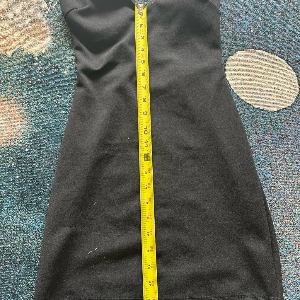 B. Smart Black Spaghetti Strap Mini Skirt Dress Backless Summer Dress SZ 3 Y2K - Image 12