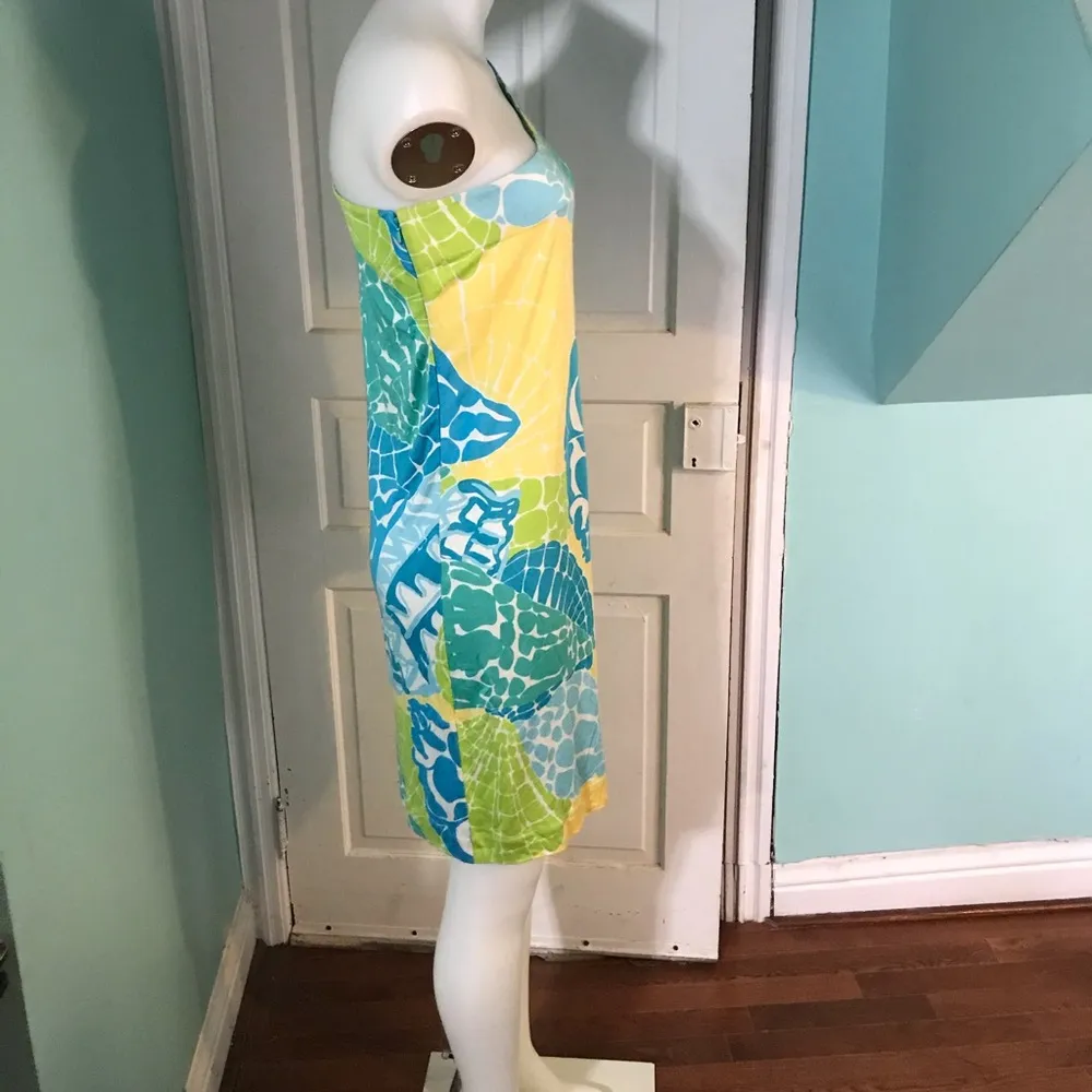 Lilly Pulitzer Whitaker Dress Lagoon SzM - Image 3