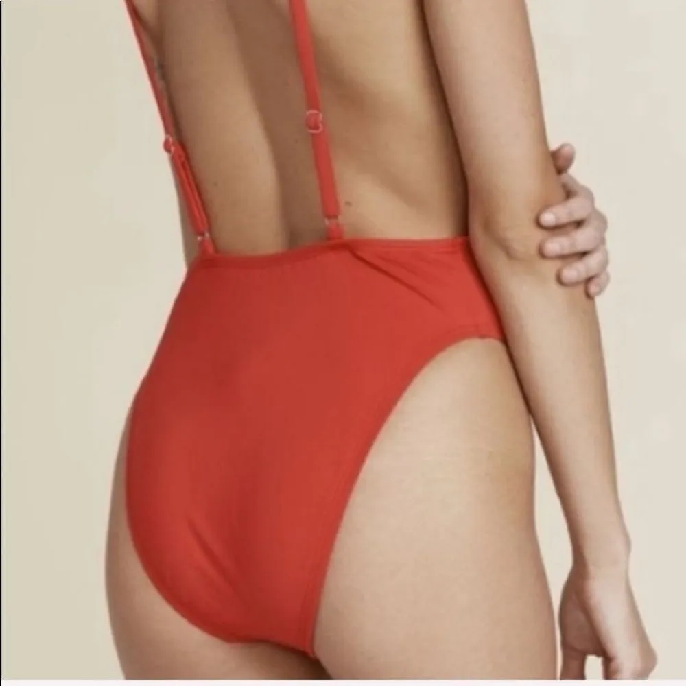 ‎Deep Plunge One Piece Swimsuit - Image 8