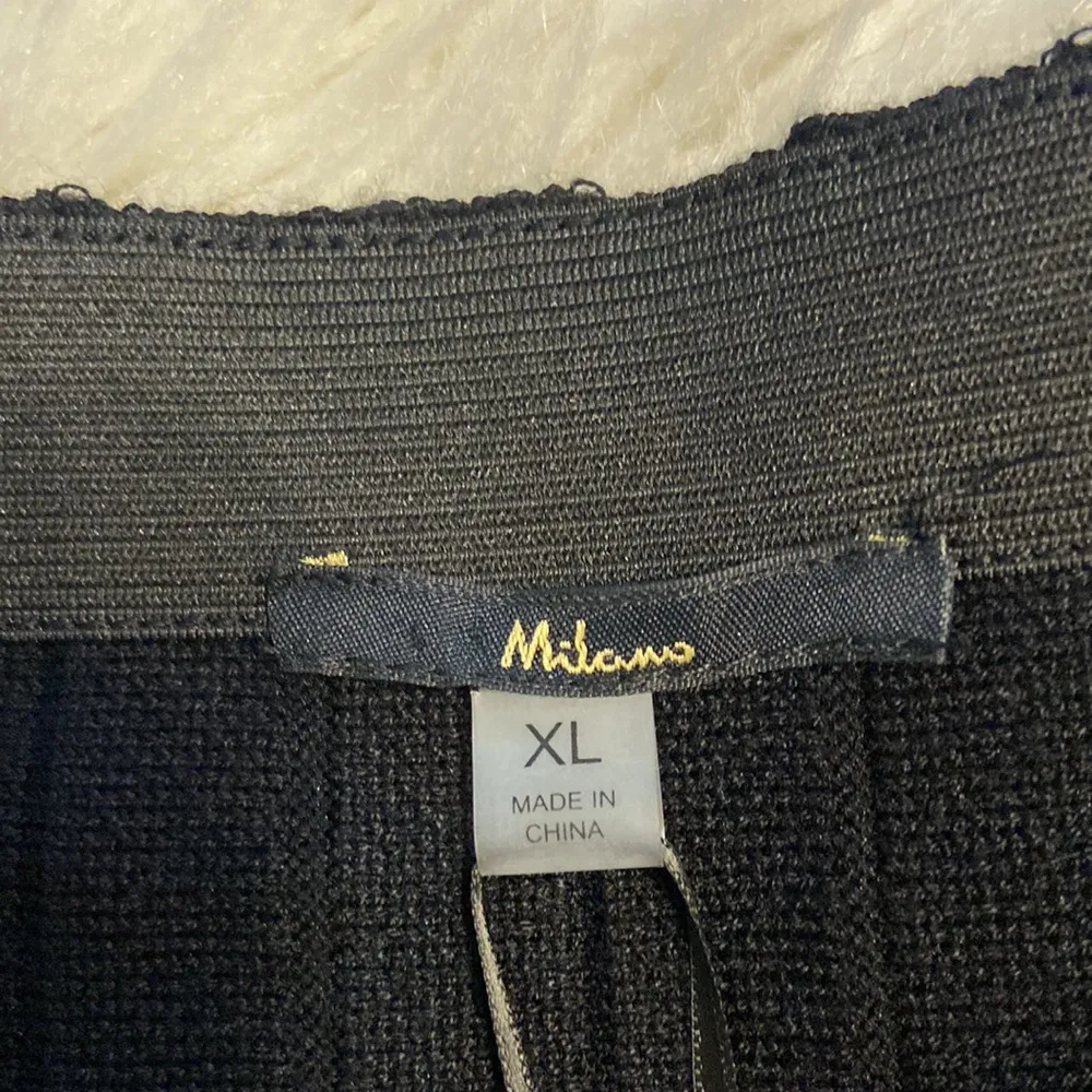 MILANO SKIRT SIZE XL brand new color black length 25” waist 34” elastic - Image 6