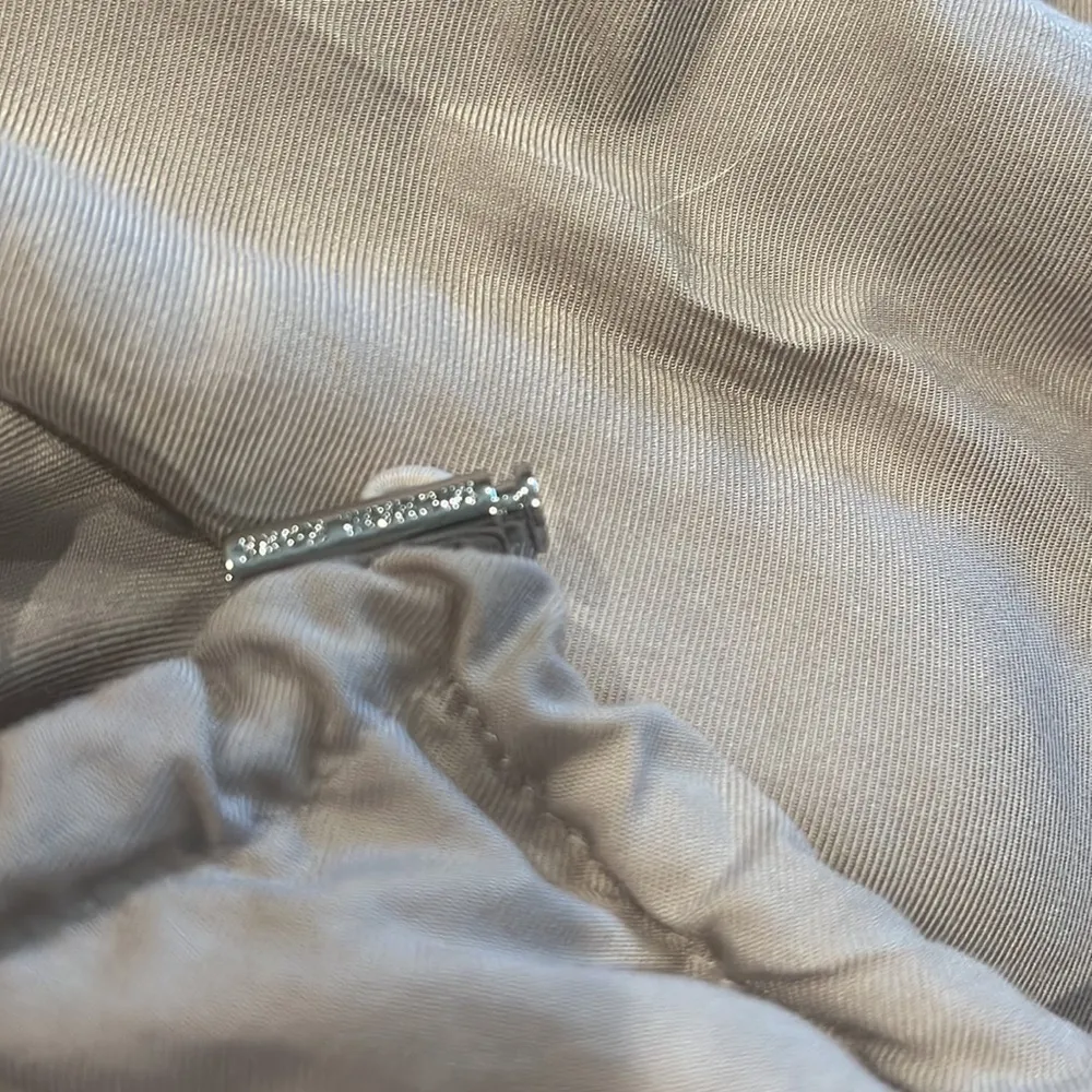 Michael Michael Kors Champagne Beige Open Front Cardigan Jacket XL - Image 9