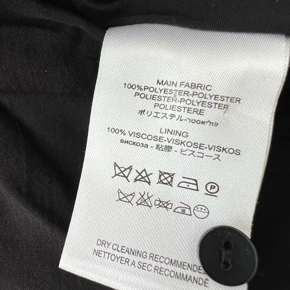 Frenchie Animal Leopard Print Wrap Dress Long sleeve boho S - Image 7