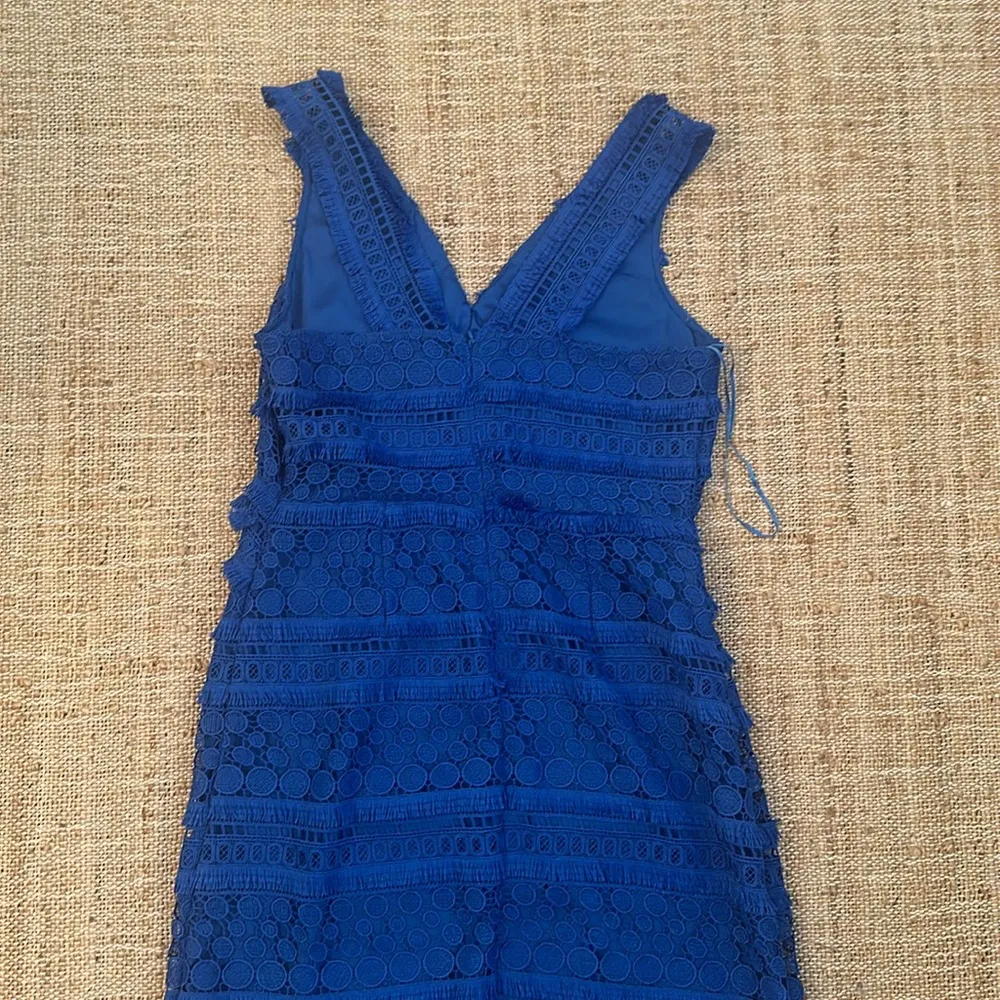 New Sam Edelman Blue Cocktail Dress Sz 4 - Image 9