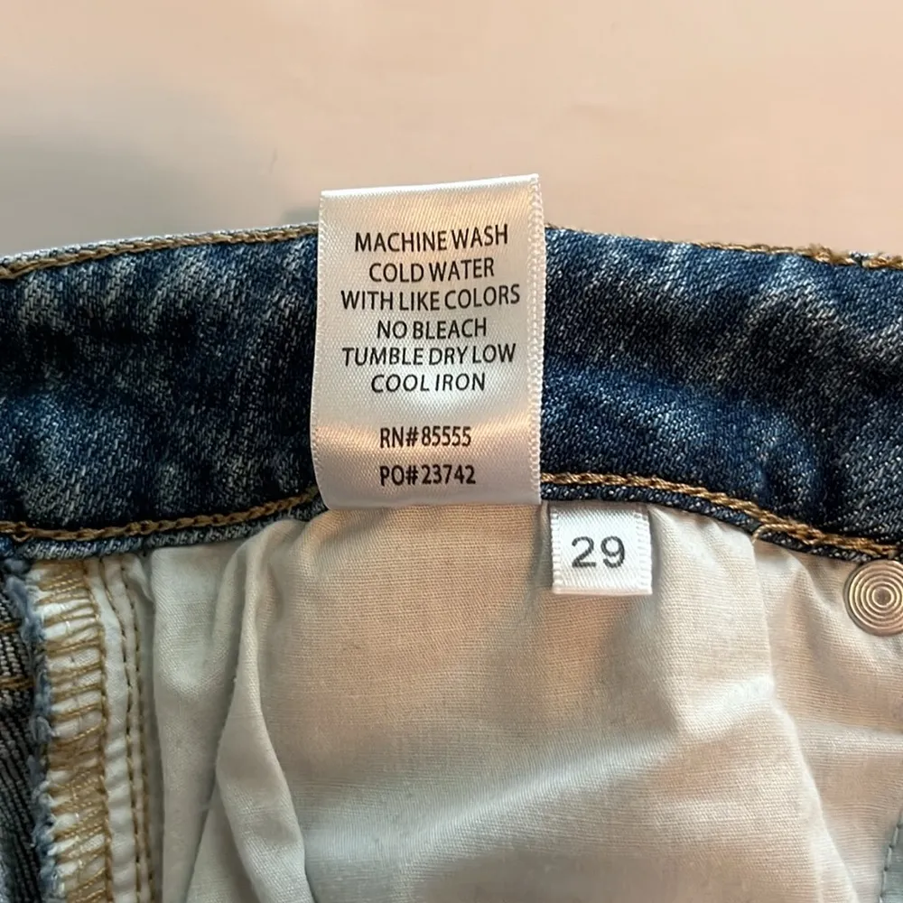 Pistola Denim Mini Skirt Size 29 - Image 14