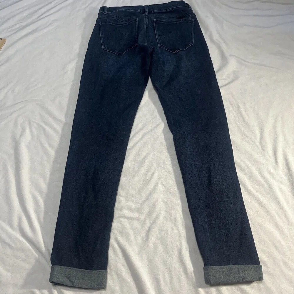 New York & Company Dark Wash Ankle Leggings Sz 0 - Image 10