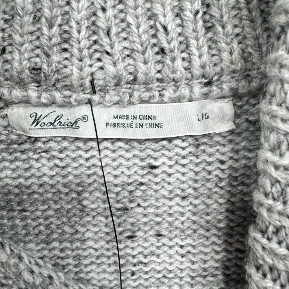 Woolrich Gray Desert Chill Pullover Sleeveless Turtleneck Tunic Size Large - Image 10