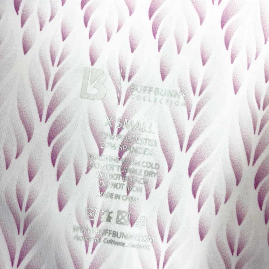 BuffBunny Collection Onyx High Rise Pocket Leggings Oasis Print - Image 13