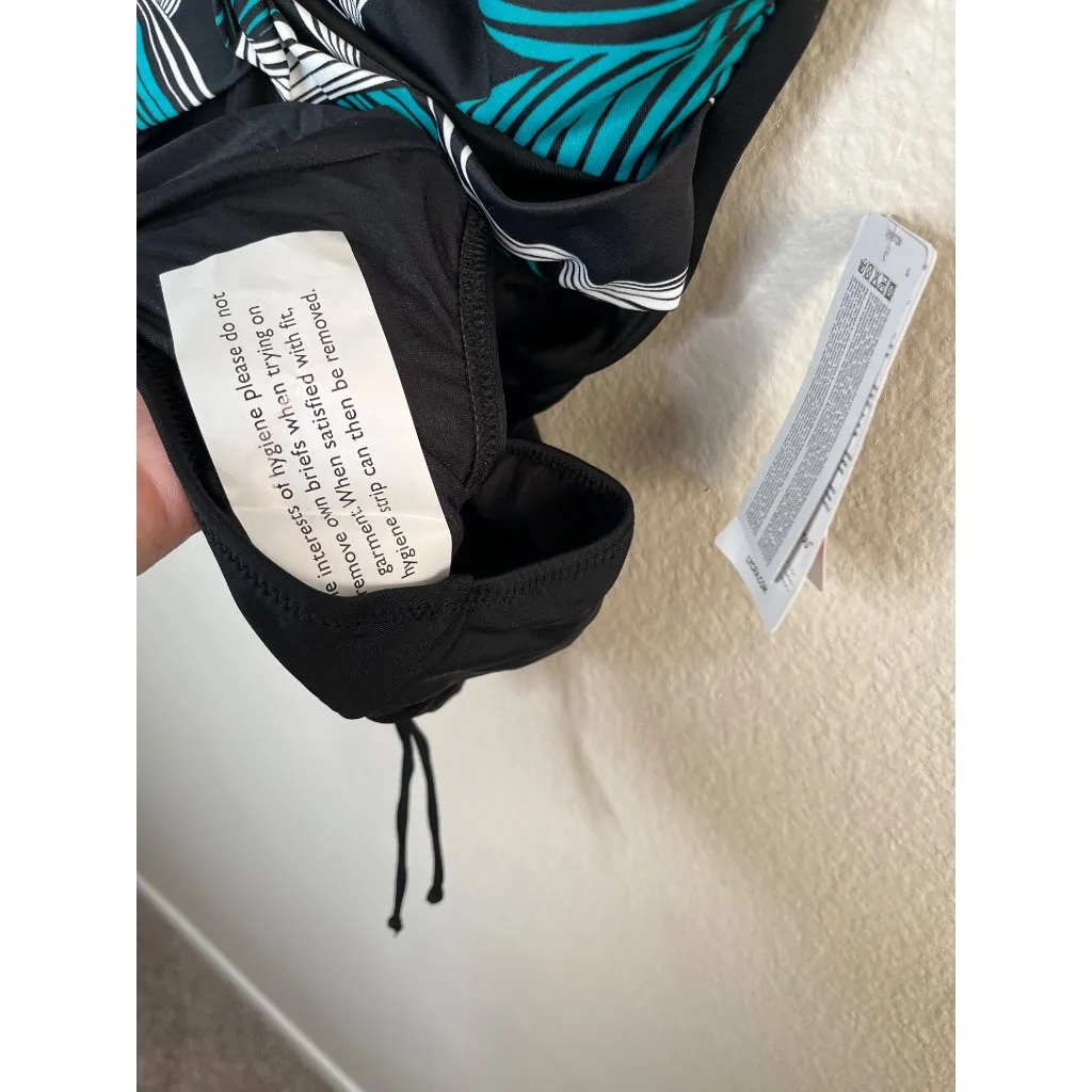 Fantasie Womens Saint Lucia one piece Built in Bra Swimsuit 36D Black Size undefined - Image 4