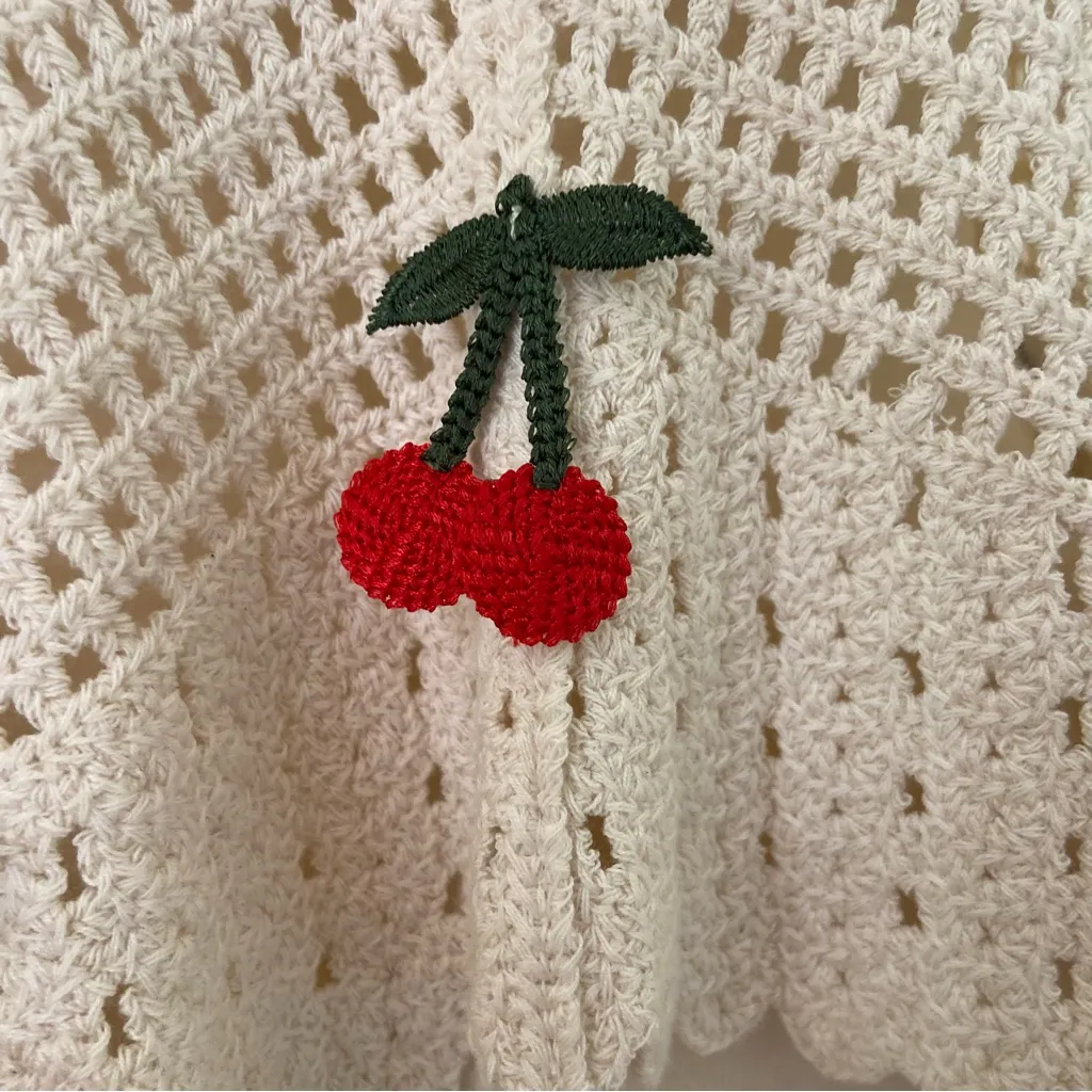 Rebellion Crochet Cherry Tank Top - Image 5