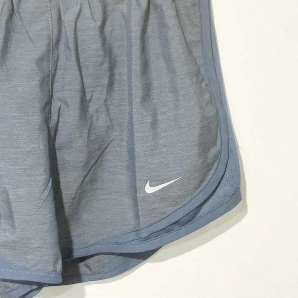 NIKE Women's XS Tempo Dri-Fit Lined Running Shorts Activewear Diffused‎ Blue NEW - Image 2