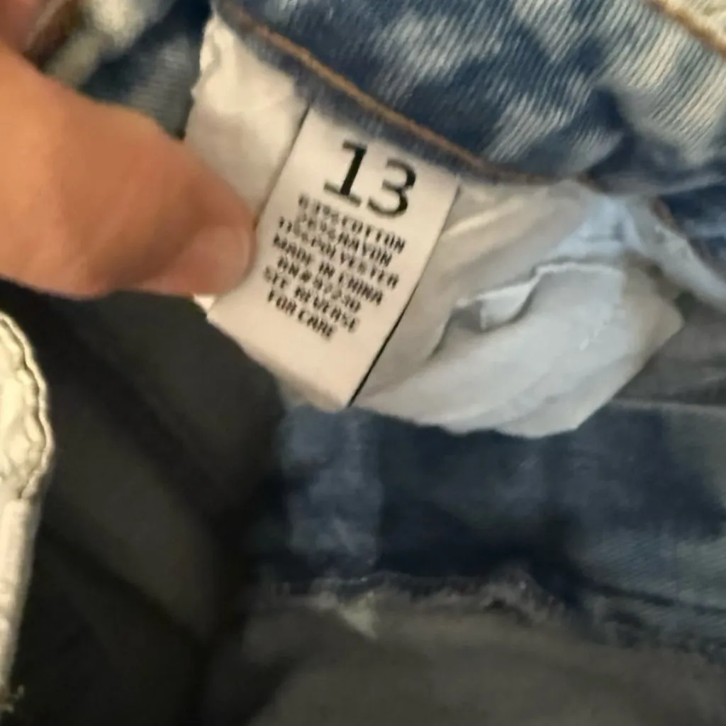 Almost Famous Boho Vintage Patchwork Distressed Wide Jeans - Image 3