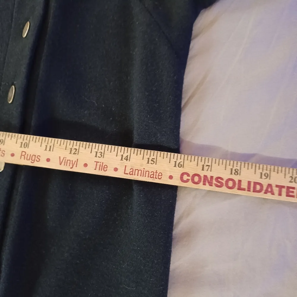 Vintage Women's Lady Carol of New York Black Dress USA S/M button front. Size 4 - Image 7