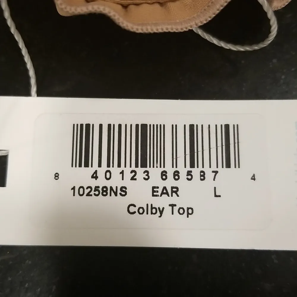 💕FRANKIE'S BIKINIS💕 Colby Tie Front Ruffle Bikini Top Earth Large L NWT - Image 10