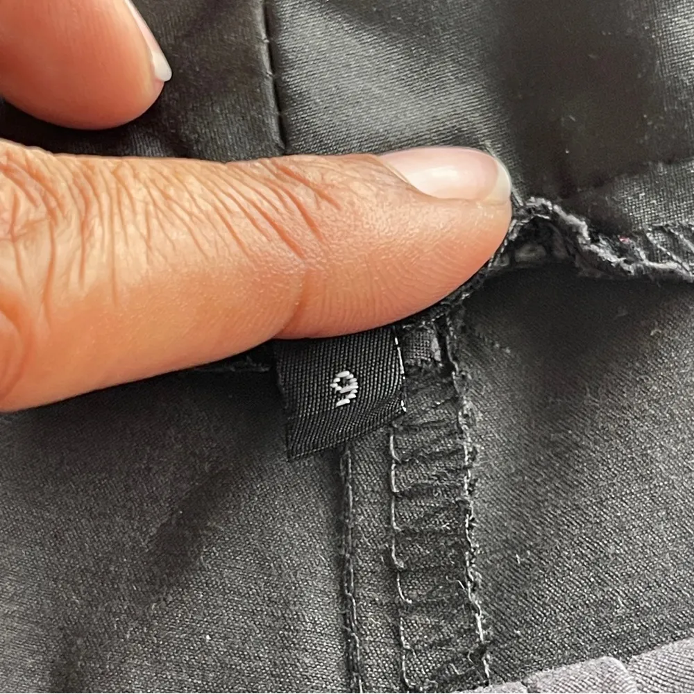 MANDEE | Black Satin Dress Shorts Sz 9 - Image 5