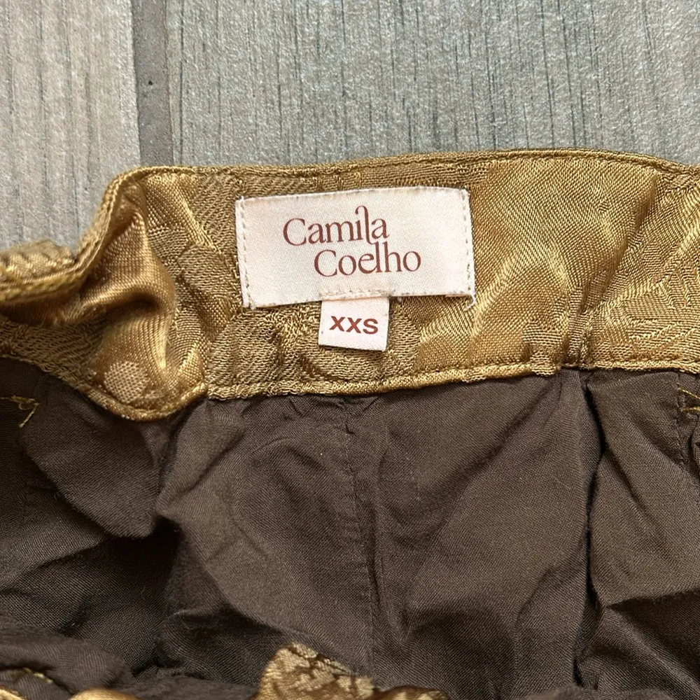 Camila coelho golden pants - Image 5