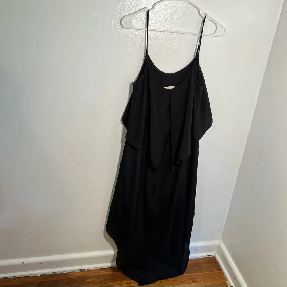 BCBGeneration High Low Overlay Dress Black - Image 9