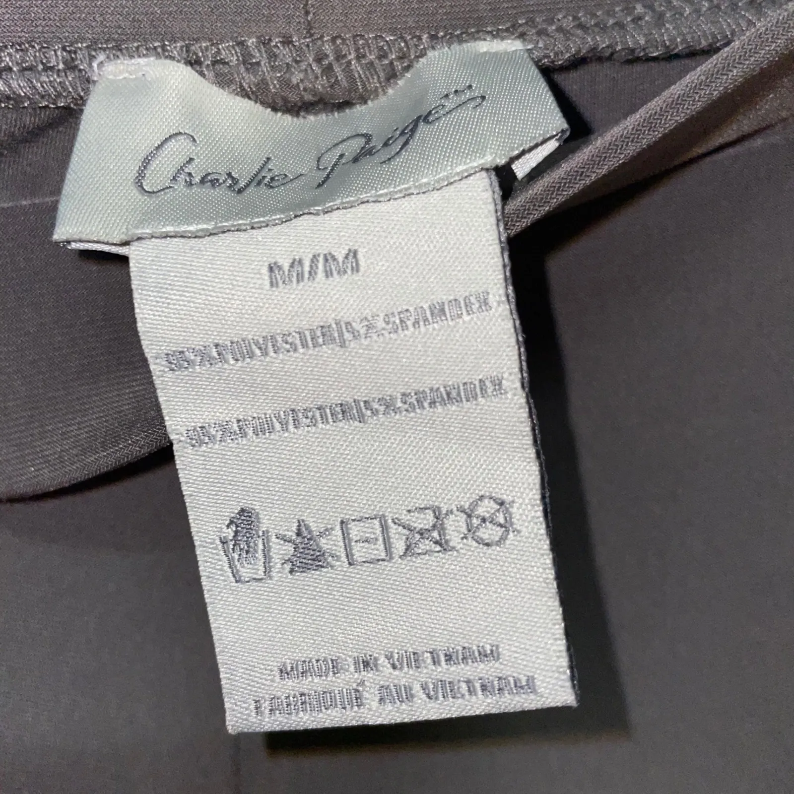 Charlie Paige Women's Wide Leg Lounge Pants, Comfy Casual Trousers Size M - Image 6