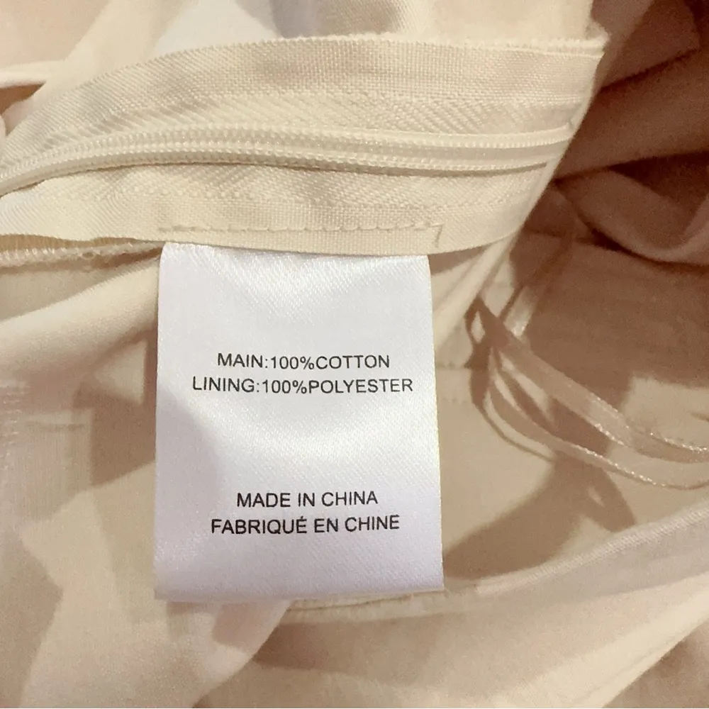 Keepsake the Label Nude Flare Cotton Cropped Trouser Pants Size S Preowned Tan - Image 8