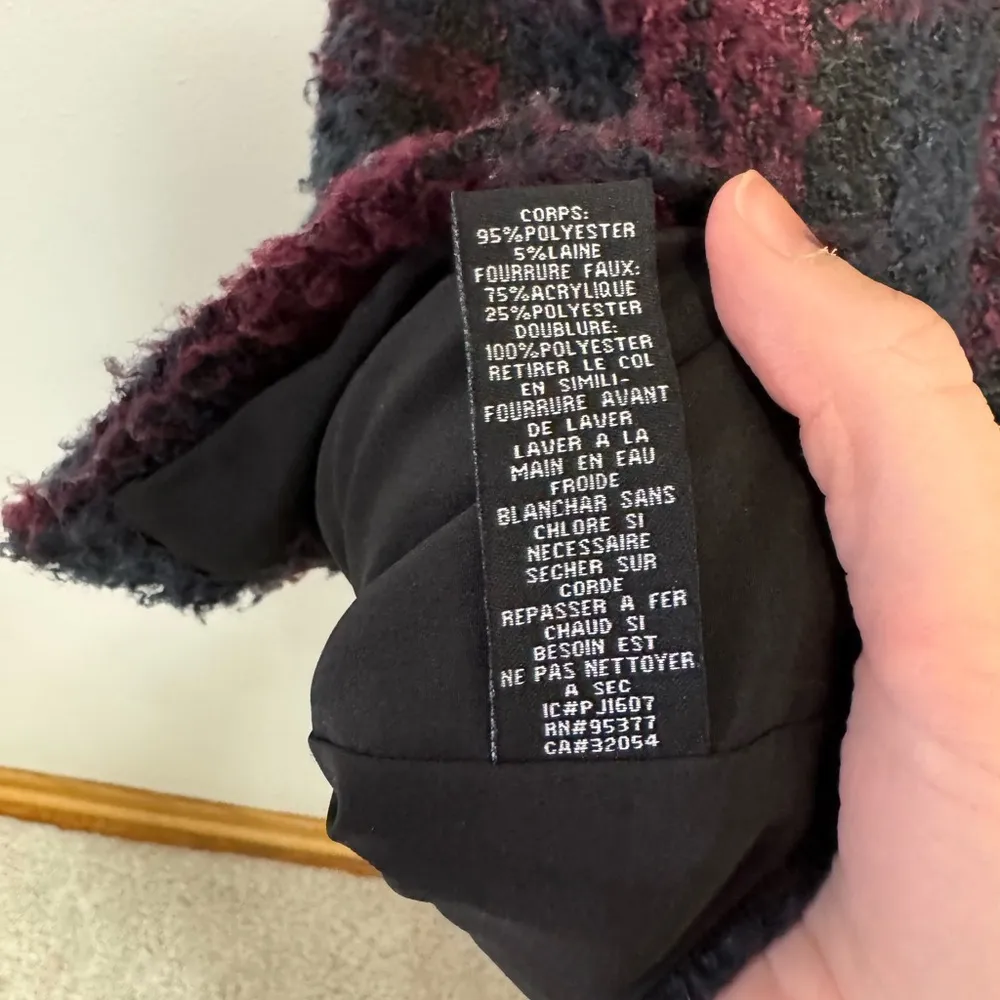 Sanctuary Purple & Blue Vest Size XSP - Image 8