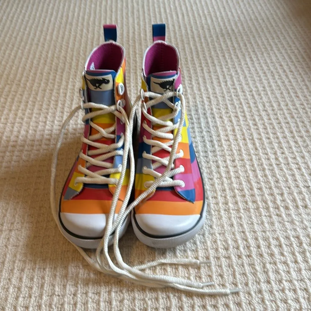 Rocket Dog Festive Rain Boots - Image 2